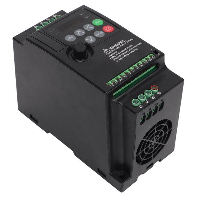 VFD, Copper Coil AC380 400V Input Motor Inverter 3PH 1.5KW For Machine