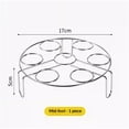 thumbnail image 2 of Stackable Egg Steamer Rack 7 holes for Instant Pot Accessories Stainless Steel Egg Assis fits Pressure Cooker(7 Holes Stackle Egg Rack), 2 of 5