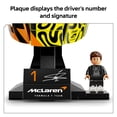 thumbnail image 4 of LEGO Editions McLaren Mastercard F1 Team Lando Norris Helmet - Building Set for Adults, Ages 18+ - F1 Bedroom, Office or Shelf Decor for Fans - Gift for Men & Women - 43023, 4 of 6