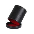 thumbnail image 1 of Taza de dados de cuero Pu, estable, resistente, cómoda, sensación de mano, taza de dados, 1 of 5
