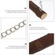 thumbnail image 3 of unbranded 2Ud Varas De Pie Para Pájaros Accesorio Para Jaula De Mascotas En Madera Y Inoxidable, 3 of 8