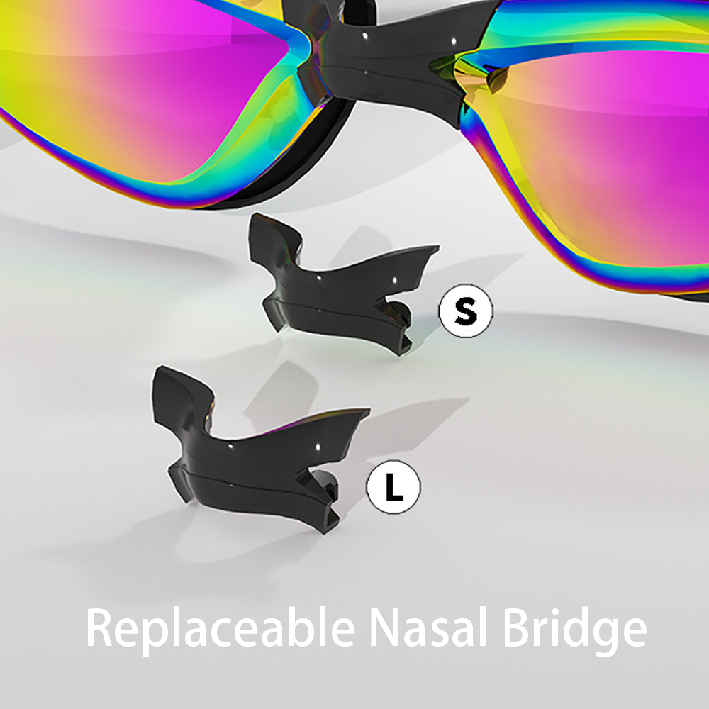 Myecovie Swim Goggles 2-Pack Anti-Fog Silicone photo 5