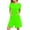 Green, variant on Miqool Womens Zipper Front Robes Short Sleeve Bathrobes Lightweight House Coat Soft Nightgowns Loungwear with Pockets