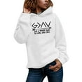 thumbnail image 4 of HNMKIU God Is Greater Than The Highs and Lows Sweatshirt Women Pullover Long Sleeve Graphic Top Graphic Hoodies White,S, 4 of 5