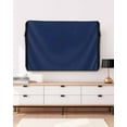 thumbnail image 5 of Navy Blue Outdoor TV Cover 60-65 Inch Weatherproof, Modern Pure Navy Blue Waterproof Outdoor TV Covers, 5 of 7