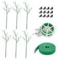 thumbnail image 4 of oshhnii 6 Pieces Plant Support Stakes Set for Garden with Twisting Ties and Plant Strap 27.5inch 70cm, 4 of 8