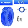 thumbnail image 1 of 10-30Meter Pneumatic Straight Pipe Air Compressor Pump Hose 5*8mm Tube Connector, 1 of 7