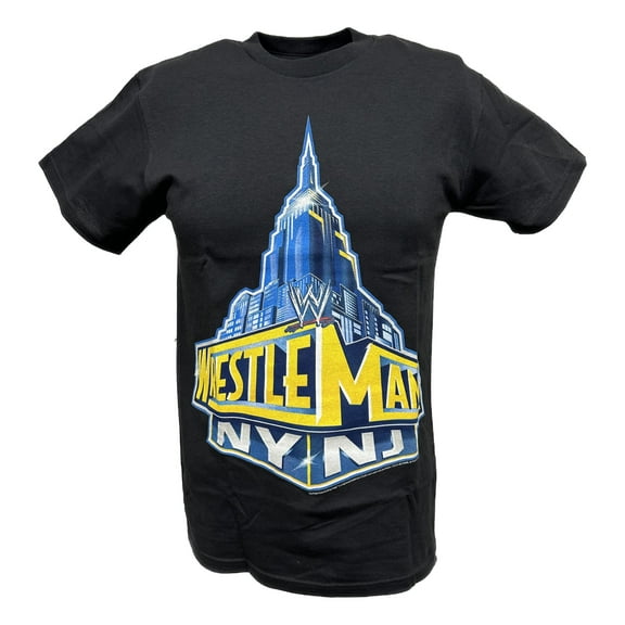 Wrestlemania 29 New York New Jersey Empire State Building T-shirt L