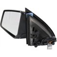 thumbnail image 4 of For GMC Acadia 2007 2008 Door Mirror Driver Side | Power Glass | Heated | Manual Folding | With Turn Signal | Paintable | Replacement For GM1320364 | 25894449, 4 of 6