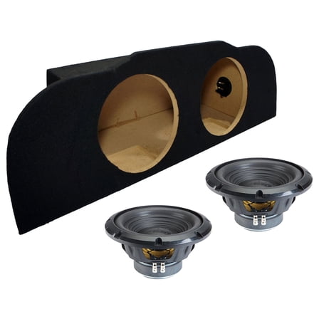 Alpine fits 03-15 Infiniti G35 Coupe Sealed Dual 10" W10S4 Loaded Subwoofer Sub Box Enclosure 500W RMS 4 Ohm