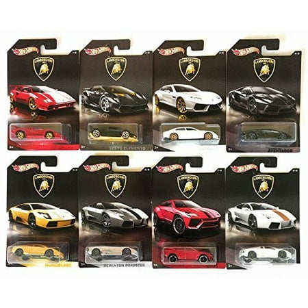 Hot Wheels 2017 Lamborghini Bundle Of 8 Cast Vehicles 1 64 Scale Hot Wheels 2017 Lamborghini Bundle Of 8 Cast Vehicles 1 64 Scale