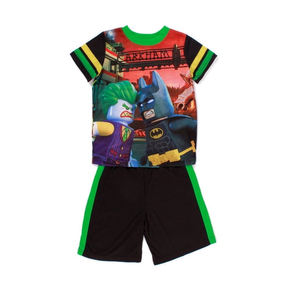 Pijama Para Niño Lego Batman Arkham City Con Short LEGO 4 a 5 años P00S17B98BV