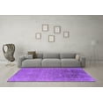 thumbnail image 3 of Ahgly Company Indoor Rectangle Oriental Purple Industrial Area Rugs, 2' x 4', 3 of 4