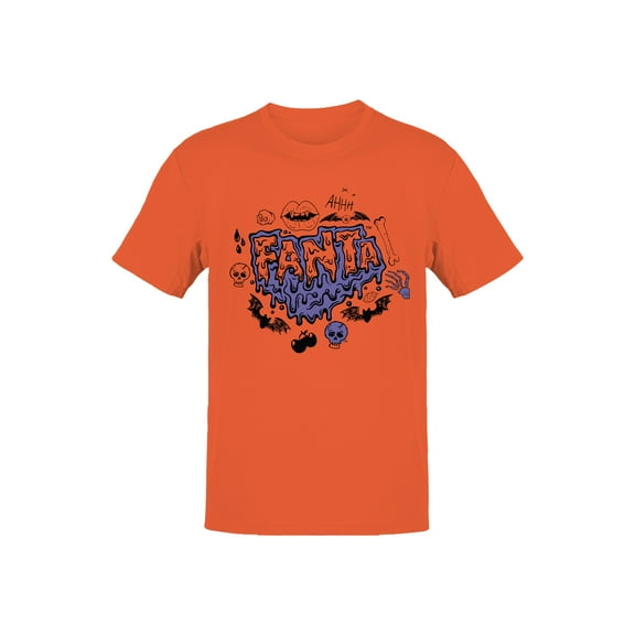 Officially Licensed Fanta Spooky Halloween Men's T-shirt
