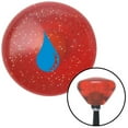thumbnail image 1 of American Shifter  Blue Drip Orange Retro Metal Flake Shift Knob with M16 x 1.5 Insert Shifter Auto, 1 of 1
