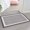 Gray, variant on Bathroom Rugs Non Slip 15x23in - Absorbent Microfiber Bath Mat for Tub Shower - Machine Washable Floor Mats for Living Room Kitchen Bedroom - Rubber Backing Runner Carpet for Home Laundry Pet Area