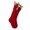 A Red, variant on Ruanlalo Christmas Stockings with Initials 18 Inches Large Embroidered Letter Christmas Stocking Monogram Knitted Stocking for Famliy Holiday Xmas Tree Fireplace Decor