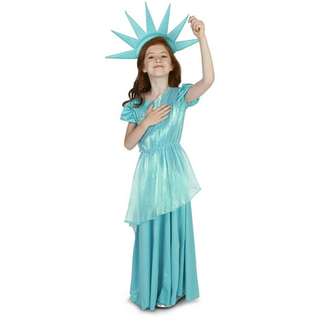 Statue of our Lady Liberty Child Halloween Costume