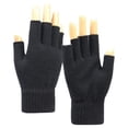 thumbnail image 1 of Guantes sin dedos convertibles de punto de invierno personalizados Mitones unisex Tejido elástico para mantener los guantes calientes Sincero Hogar, 1 of 5