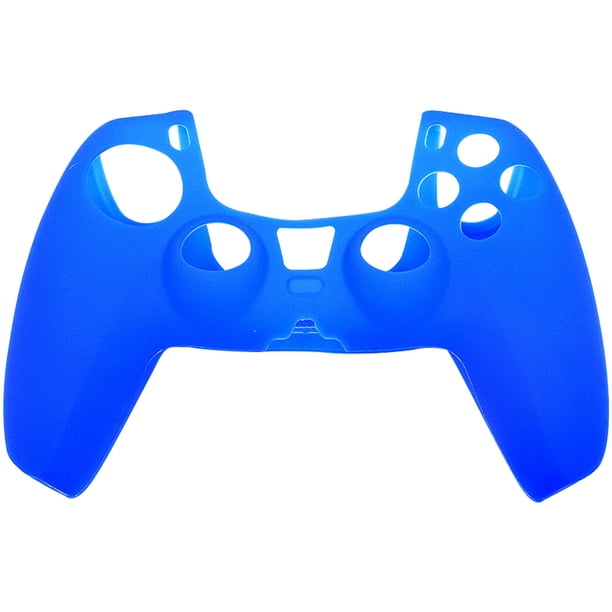 Worallymy Funda protectora de silicona suave para mando de juegos repuesto para Playstation 5 PS5 color azul Worallymy JD735810356