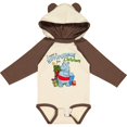 thumbnail image 3 of Inktastic I want a Hippopotamus for Christmas Boys or Girls Long Sleeve Baby Bodysuit, 3 of 5