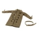 thumbnail image 5 of Gabardina en miniatura a escala 1:12 para cosplay, para vestir, figura masculina de moda. Verde, 5 of 9