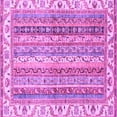 thumbnail image 1 of Ahgly Company Indoor Square Abstract Purple Modern Area Rugs, 6' Square, 1 of 4