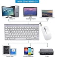thumbnail image 2 of Wireless Keyboard and Mouse compatible With Apple iMac Windows or Android 24G Wireless, 2 of 5