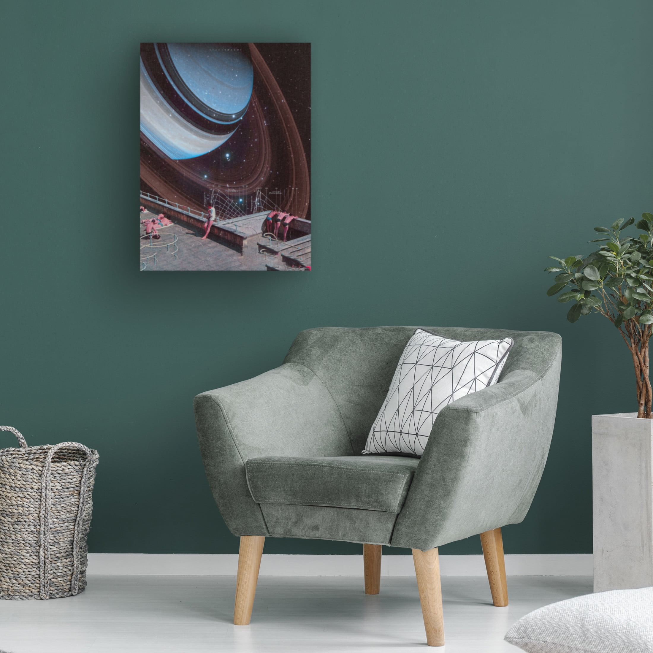Trademark Fine Art spacerocket art 454 Canvas Wall Art