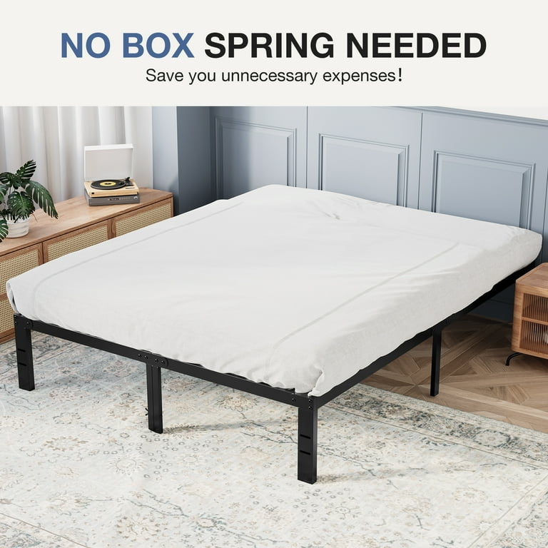未開封！VERY PHAT SOUL 「BED TIME」 CIMBA Gianna Twin Size Bed Frame with Storage, Heavy Duty Metal