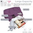 thumbnail image 4 of KXF Multi-layer Nylon Shoulder Bag for Women Large Capacity Crossbody Bag Lightweight Travel Satchel, 4 of 7