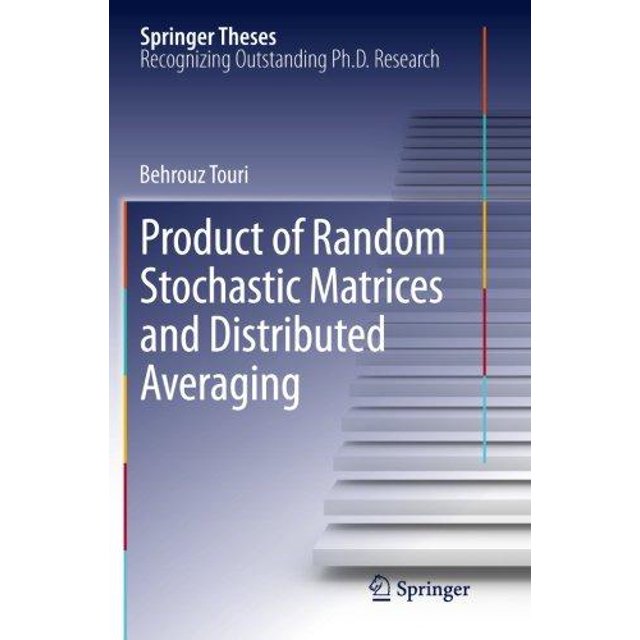 Product of Random Stochastic Matrices and Distributed Averaging (2012)