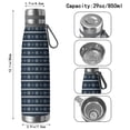 thumbnail image 3 of Christmas 29oz Stainless Steel Insulated Thermos with Tea Filter, 360° Printed Travel Bottle, Leakproof BPA-Free Flask with Anti-Slip Base, 304 Inner & 201 Outer, Vacuum Cup, 3 of 6