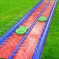 thumbnail image 3 of Stargo Double Lawn Water Slide Spraying Slip and Slide, Giant Backyard 25 feet Slide with 2 Inflatable Sliding Body Boards and Built in Sprinkler, Outdoor Wet Summer Fun or Snow Sledge, 3 of 8