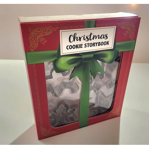 12 Metal Cookie Cutters - Christmas Cookie Storybook By Celebrate It - New