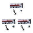thumbnail image 2 of ziyahi VER008S PCI -E 1X to 16X Extender 60CM PCIE Riser Card + 4Pin 6Pin SATA Power Interface + LED for Miner red 3Set, 2 of 6