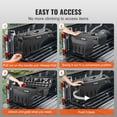 thumbnail image 4 of VEVOR Boîte de Rangement pour Lit de Camion, Étui Verrouillable avec Cadenas à Code, 6.6 Gal/25 L Boîte à Outils pour Roues en ABS, Étanche et Durable, Compatible avec Ford Super Duty 2017-2021, Côté Conducteur, 4 of 9