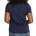 thumbnail image 2 of Women's Navy Auburn Tigers Scarlet Scoop Neck T-Shirt, 2 of 2