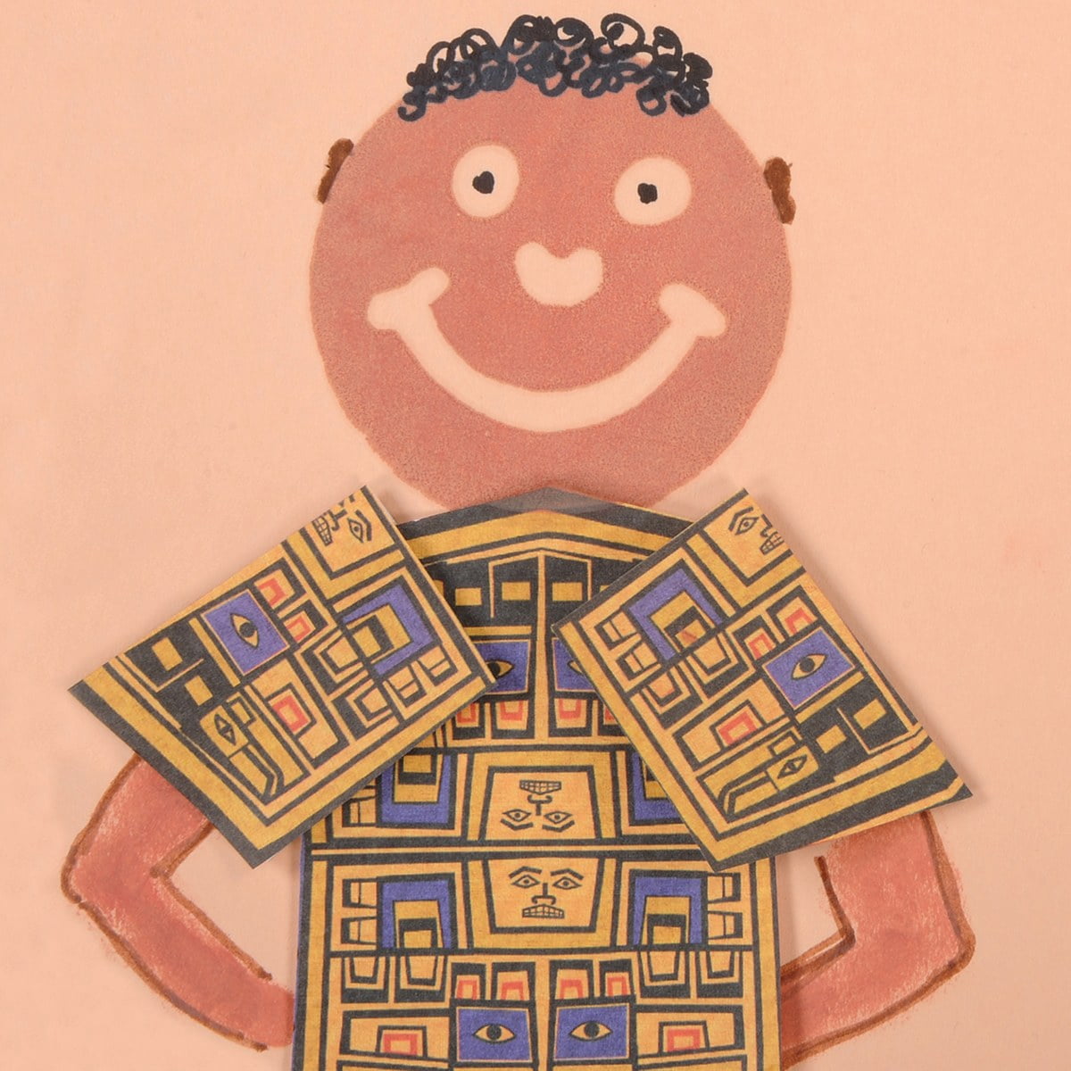 Kaplan Early Learning Company Multicultural Stamp Pads - Set of 4