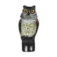 thumbnail image 1 of CNKOO Realistic Owl Scarecrow Decoy Rotating Head Bird Pest Control, 1 of 2