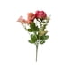 thumbnail image 2 of Rosas Artificiales Ramo de rosas artificiales de seda,color rosa intenso,ideal para fotografía y decoración del hogar (1 unidad). Rkxzt, 2 of 8
