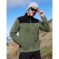 thumbnail image 6 of Pioneer Camp Fleece Jacket Men Full Zip Polar Lightweight Windproof Casual Soft Warm Outwear Outdoor Coat with Chest Pocket, 6 of 7