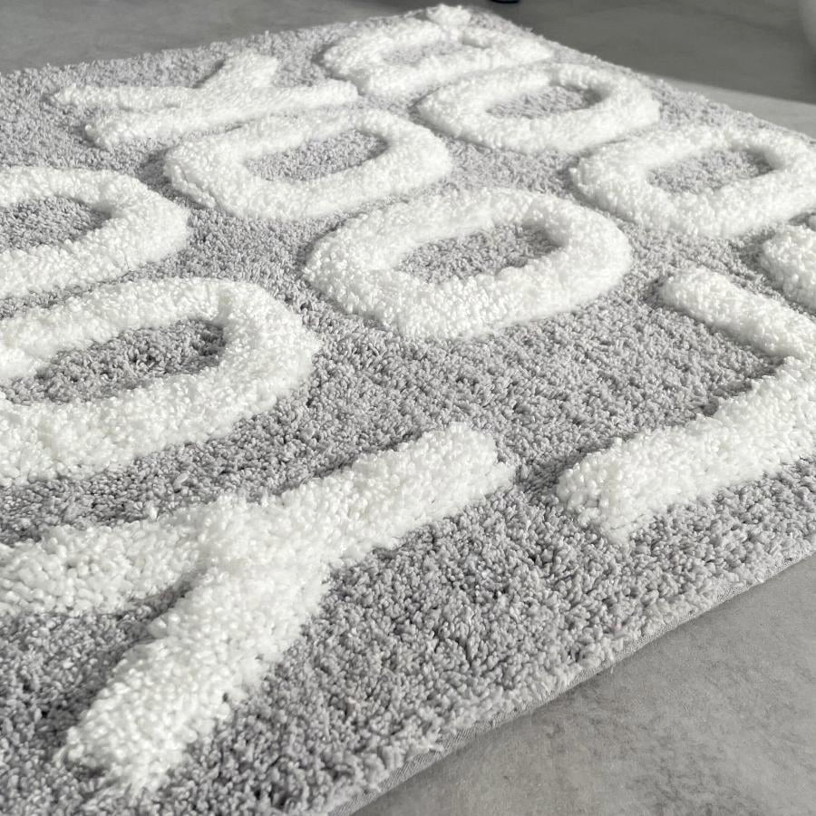 You Look Good Slogan Bath Mat