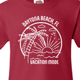 thumbnail image 4 of Inktastic Summer Vacation Mode Daytona Beach Florida Youth T-Shirt, 4 of 5