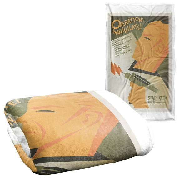 Star Trek Original Series Episode 29 Silky Touch Super Soft Throw Blanket 36" x 58"
