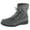 Medium Grey, variant on Khombu Womens Francie Suede Waterproof Winter Boots Gray 9 Medium (B,M)