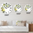 thumbnail image 4 of Designart 1" Quartz Tropical Wall Clock, 4 of 5