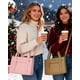 thumbnail image 4 of Bolsa Tote Mini BAGSMART para Mujer Cruzada Rosa Claro, 4 of 7
