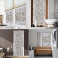 thumbnail image 4 of Película de vidrio para ventana, decoración de pared, patrón de adoquines, papel tapiz electrostático, 45x100cm, 4 of 5