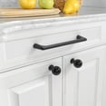 thumbnail image 4 of 30 Pack 5 Inch(128mm) Matte Black Cabinet Pulls Cabinet Handles Cupboard Handles Kitchen Cabinet Hardware for Cupboard Drawer Pulls, 4 of 7